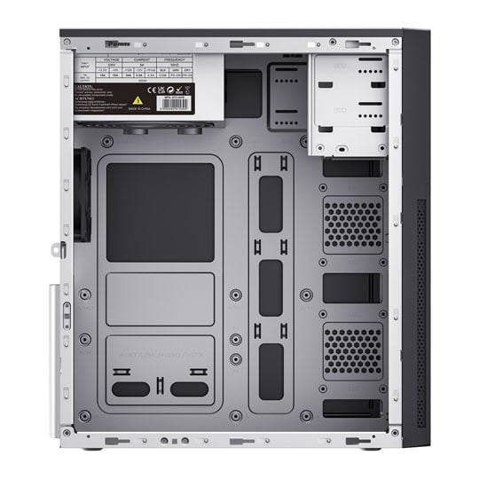 CiT Academy Mid-Tower Office PC Case with 500W PSU : image 2
