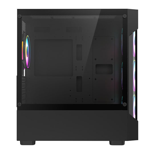 CIT Tornado Black MicroATX PC Gaming Case : image 2