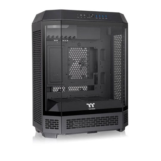 Open Box Thermaltake The Tower 600 Black Mid Tower Tempered Glass PC Gaming Case