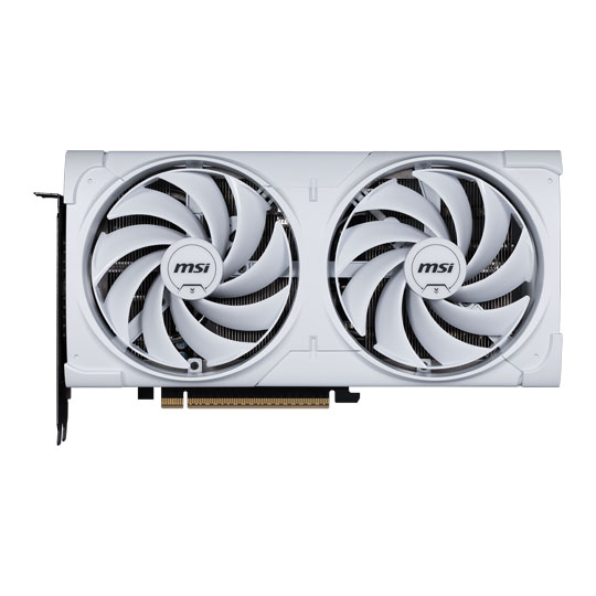 MSI NVIDIA GeForce RTX 5070 12GB VENTUS 2X OC WHITE Blackwell Graphics Card : image 2