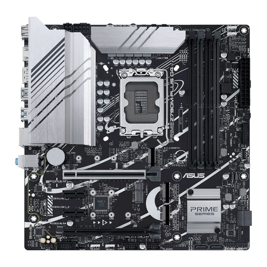 Refurbished ASUS PRIME Z790M-PLUS D4 DDR4 PCIe 5.0 MicroATX Motherboard : image 2