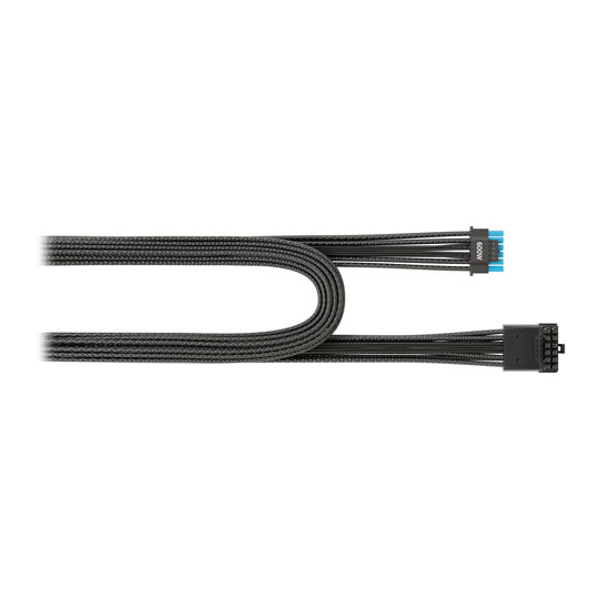 Seasonic Native 12V-2×6 90 Degree 600W Black Cable : image 3