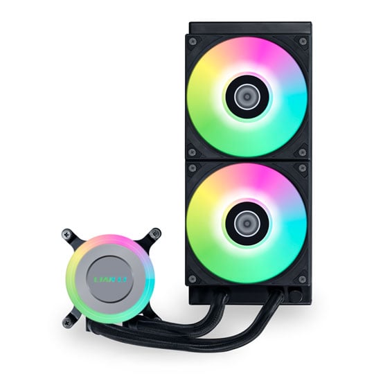 Lian Li GA II Lite 240 RGB 240mm Black All-in-One Liquid CPU Cooler