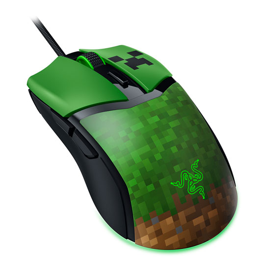 Razer Cobra Minecraft Edition Lightweight Optical Wired RGB Gaming Mouse