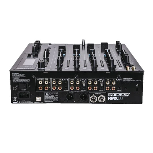 (Open Box) Reloop RMX-60 Digital 4-channel digital DJ mixer with FX : image 3