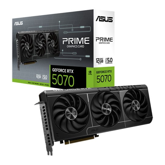 ASUS PRIME NVIDIA GeForce RTX 5070 12GB Blackwell Graphics Card