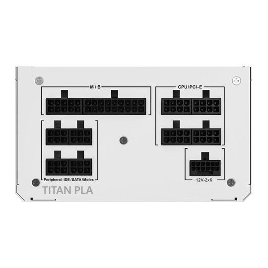 Montech TITAN PLA 750W 80+ Platinum Fully Modular ATX 3.1 Power Supply : image 4