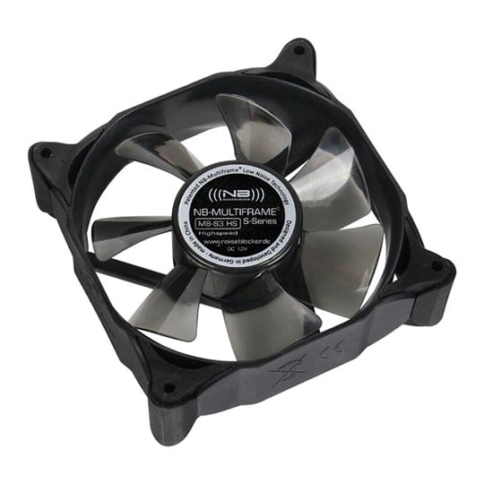 Noiseblocker Multiframe S-Series M8-3 HS 80mm Standalone Fan - 3-Pin Noiseblocker Multiframe S-Series M8-3 HS 80mm Standalone Fan - 3-Pin