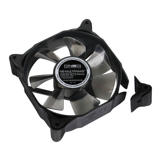 Noiseblocker Multiframe S-Series M8-3 HS 80mm Standalone Fan - 3-Pin : image 3
