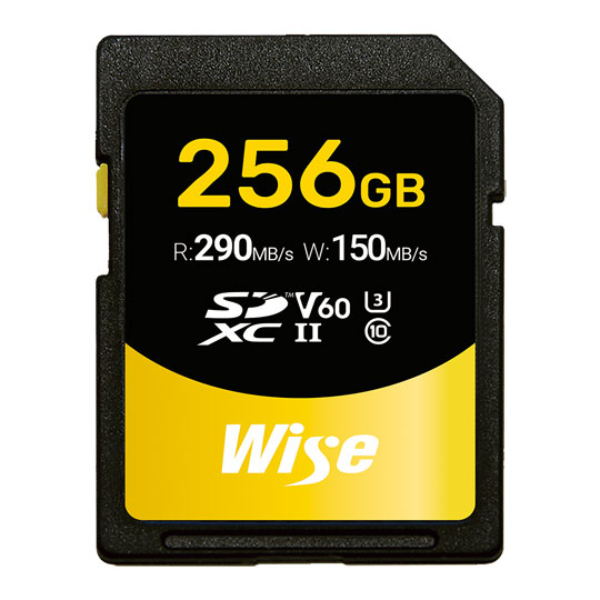 Wise SDXC UHS-II V60 Memory Card 256GB : image 2