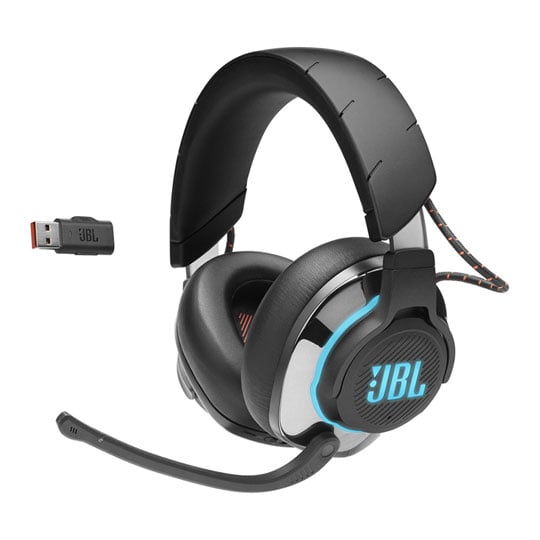 Open Box JBL Quantum 810 Wireless Gaming ANC Headset Bluetooth/RF Black PC/Console