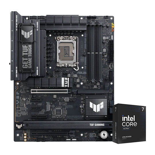 ASUS TUF GAMING Z890-PLUS WIFI + Intel Ultra 7 265K Bundle : image 1