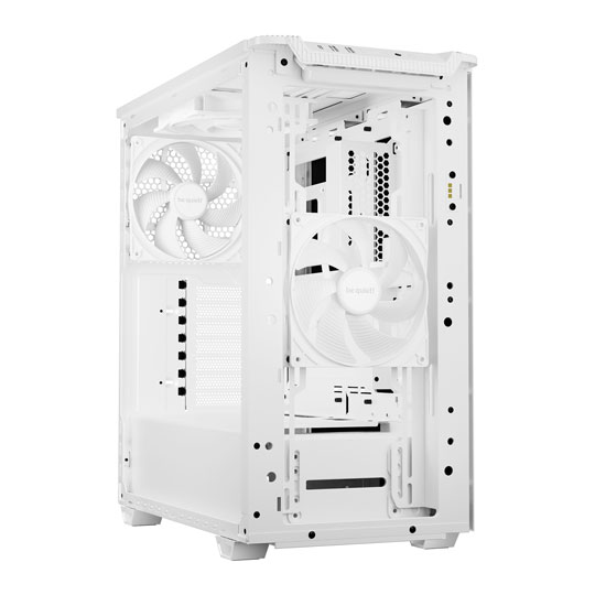 be quiet! Pure Base 501 DX Tempered Glass Window White RGB Mid Tower PC Gaming Case : image 2