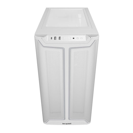 be quiet! Pure Base 501 DX Tempered Glass Window White RGB Mid Tower PC Gaming Case : image 3