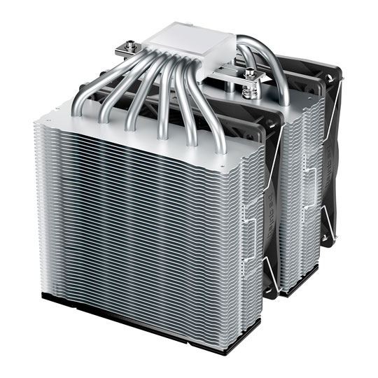 be quiet! BK041 Pure Rock Pro 3 Intel/AMD Silver Dual Tower Performance Air CPU Cooler : image 4