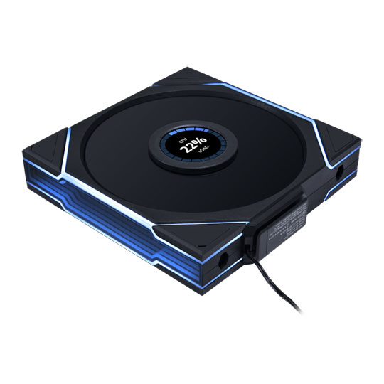 Lian Li UNI FAN TL LCD Wireless Reverse Blade 140mm ARGB PWM Fan Black
