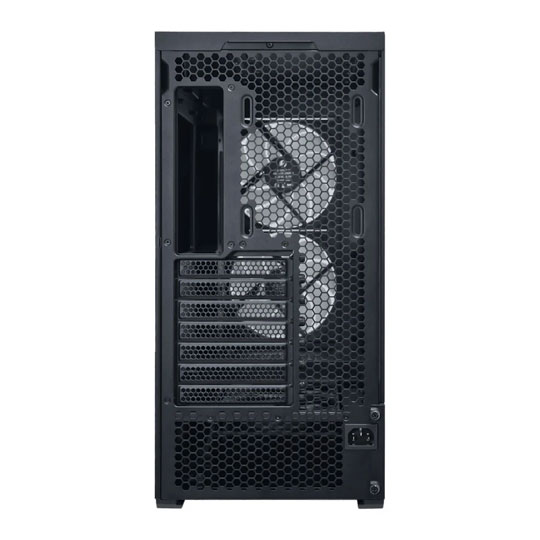 Refurbished Lian Li LANCOOL 207 Black Mid Tower Compact Tempered Glass PC Gaming Case : image 4