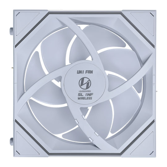 Lian Li UNI FAN SL Infinity Wireless Reverse Blade 120mm ARGB PWM Fan White : image 4