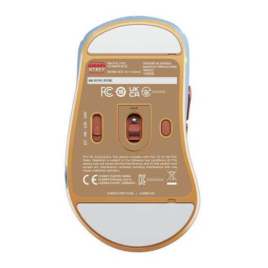 CHERRY XTRFY M64 Blue Optical Wireless Esports Mouse : image 4
