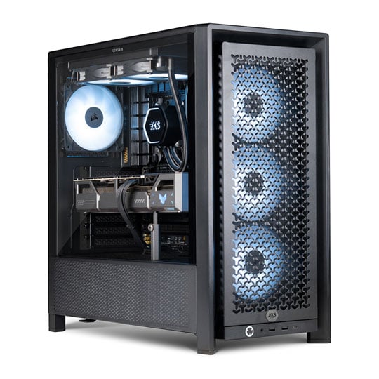 Gaming PC with AMD Radeon RX 9070XT and AMD Ryzen 7 9800X3D