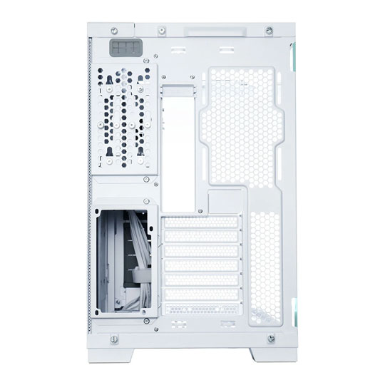 Open Box Lian Li O11 Dynamic EVO RGB White Dual Chamber Mid Tower Tempered Glass Reversible PC Case : image 4