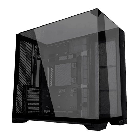 Refurbished Lian Li O11 Vision Compact Black Dual Chamber Mid Tower Tempered Glass PC Gaming Case Refurbished Lian Li O11 Vision Compact Black Dual Chamber Mid Tower Tempered Glass PC Gaming Case