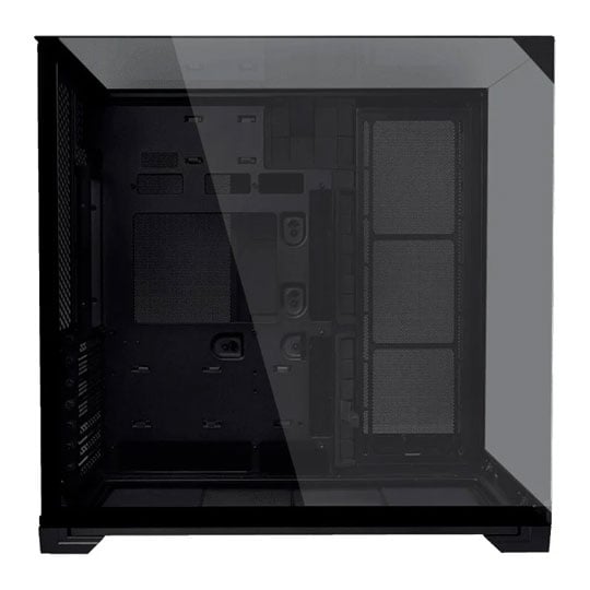 Refurbished Lian Li O11 Vision Compact Black Dual Chamber Mid Tower Tempered Glass PC Gaming Case Refurbished Lian Li O11 Vision Compact Black Dual Chamber Mid Tower Tempered Glass PC Gaming Case