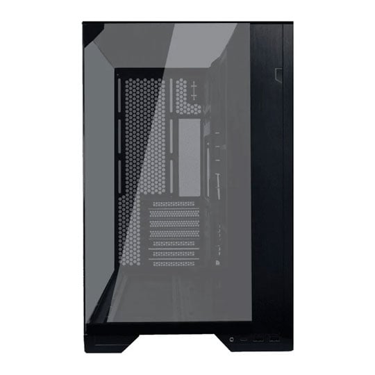 Refurbished Lian Li O11 Vision Compact Black Dual Chamber Mid Tower Tempered Glass PC Gaming Case : image 3