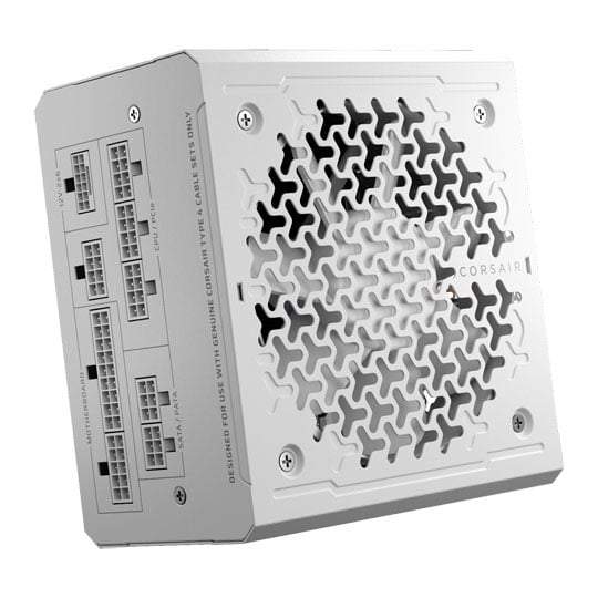 CORSAIR RM1000e White Fully Modular Low-Noise ATX 3.1 PCIe 5.1 Power Supply