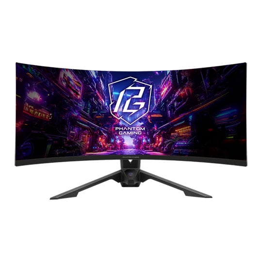 ASRock 34" Phantom Gaming PG34QRT2B WQHD 180Hz FreeSync Curved Monitor