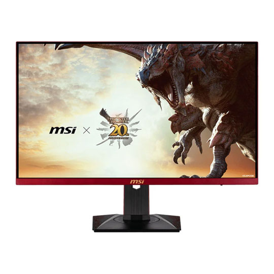 Open Box MSI MAG 274QRF QD E2 Adaptive Sync HDR IPS Monitor Monster Hunter 20th Anniversary Edition