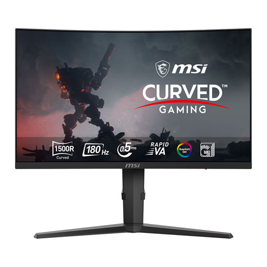 Refurbished MSI 27" Quad HD 180Hz Adaptive Sync Curved Gaming Monitor