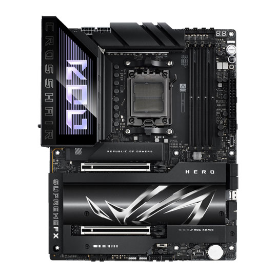 AMD Ryzen 9 9950X3D Processor + ASUS ROG Crosshair X870E Hero Motherboard Bundle : image 2