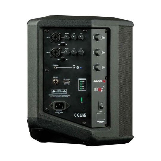 Proel FreeOneX Portable Sound System + Mic, Stand and Lead : image 3