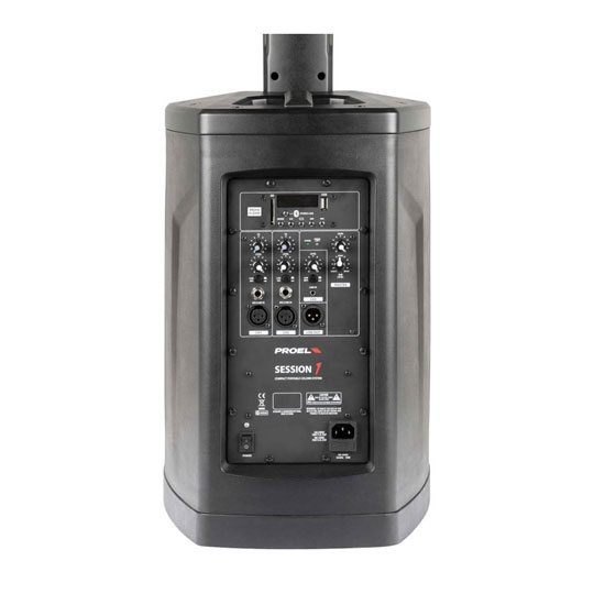Proel Session1 Compact Column PA System + Mic, Stand and Cable : image 3