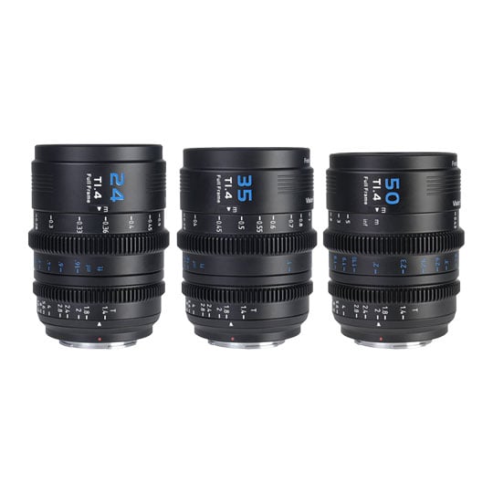Sirui VP-1 Vision Prime T1.4 Full-Frame Cine 3 Lens Kit