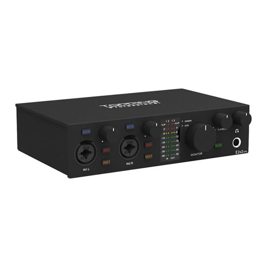 (Open Box) Topping Pro E2x2 OTG USB Audio Interface - Black : image 1