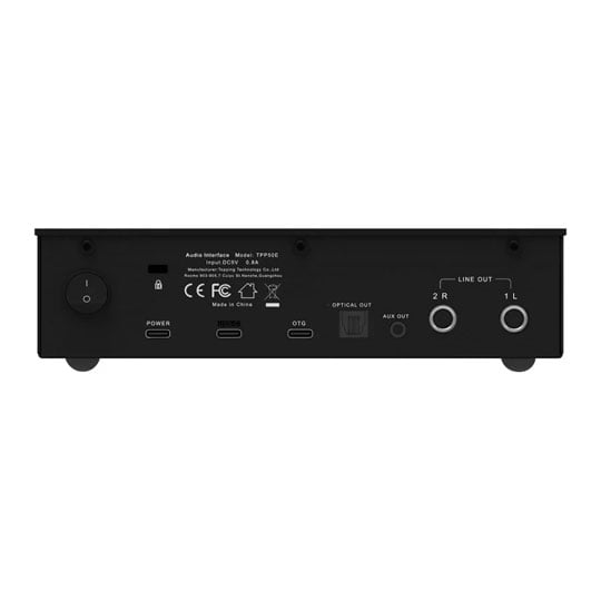 (Open Box) Topping Pro E2x2 OTG USB Audio Interface - Black : image 3