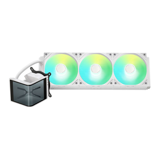 TRYX PANORAMA SE ARGB 360mm White AIO CPU Liquid Cooler Intel AMD : image 2