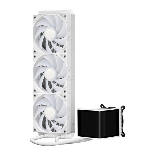TRYX PANORAMA SE ARGB 360mm White AIO CPU Liquid Cooler Intel AMD : image 3