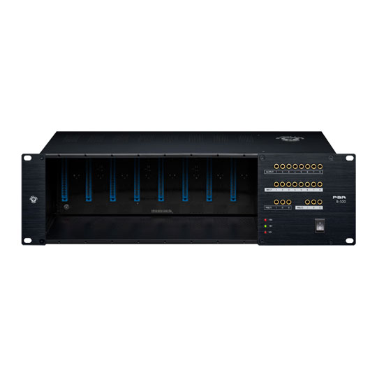 Black Lion Audio PBR 8-500 8-Slot Rack/PSU with Built-in Patchbay