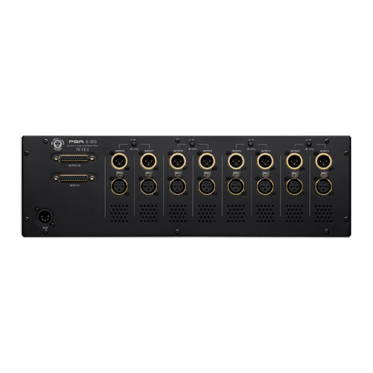 Black Lion Audio PBR 8-500 8-Slot Rack/PSU with Built-in Patchbay : image 2