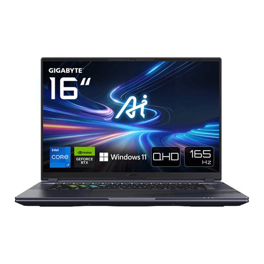 Gigabyte AORUS 16X (2024) 16" WQXGA 165Hz i7 GeForce RTX 4070 Gaming Laptop