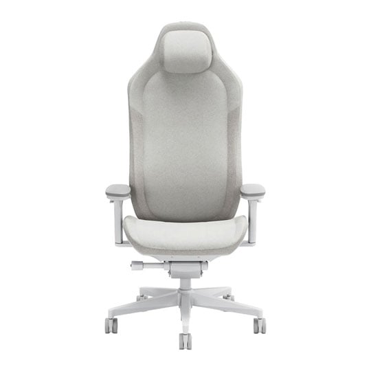 Open Box Fractal Refine Adjustable Gaming Chair Fabric Light