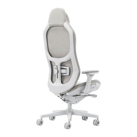 Open Box Fractal Refine Adjustable Gaming Chair Fabric Light : image 4