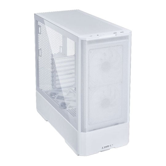 Refurbished Lian Li LANCOOL 207 White Mid Tower Compact Tempered Glass PC Gaming Case Refurbished Lian Li LANCOOL 207 White Mid Tower Compact Tempered Glass PC Gaming Case