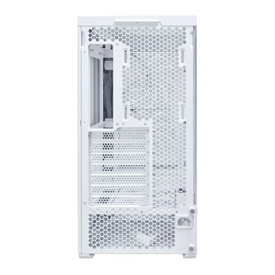 Refurbished Lian Li LANCOOL 207 White Mid Tower Compact Tempered Glass PC Gaming Case : image 4