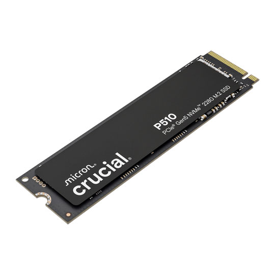 Crucial P510 1TB M.2 (2280) PCIe Gen 5 NVMe SSD