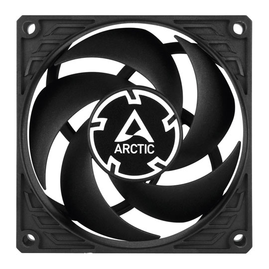 Arctic P8 Silent Black 80mm Pressure Optimised Fan 5 Pack : image 2