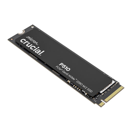 Crucial P510 2TB M.2 (2280) PCIe Gen 5 NVMe SSD : image 4